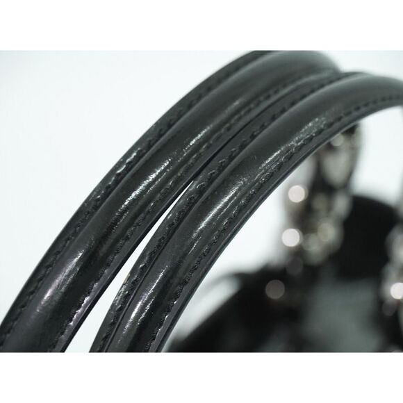 Dior Maris Pearl Black Patent Leather Handbag (Pre-Owned) - Picture 14 of 16